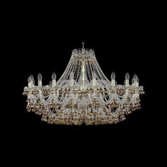 Хрустальная люстра 1409/20/400 G K777 Bohemia Ivele Crystal