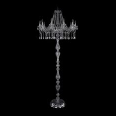 Торшер 1413T1/10/300-210 Ni Bohemia Ivele Crystal