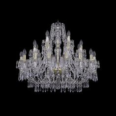 Хрустальная люстра 1403/16+8+4/300 G Bohemia Ivele Crystal