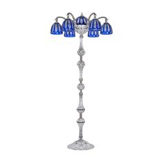 Торшер 72009TP/6/175 NW P1 D Clear-Blue/H-1H Bohemia Ivele Crystal