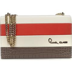 Сумка-клатч женская Cavalli Class C2APWCE10032T67 black/coral/white Pamela