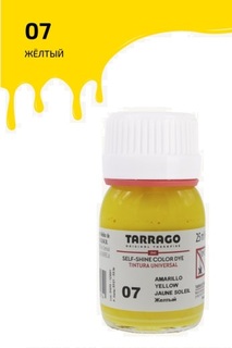 Краситель для всех видов гладких кож Tarrago COLOR DYE 25мл TDC01/007 желтый