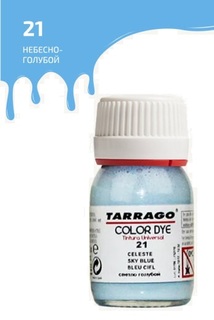 Краситель для всех видов гладких кож Tarrago COLOR DYE 25мл TDC01/021 небесно-голубой