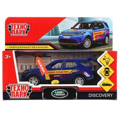 Коллекционная модель Технопарк Land Rover Discovery Sport инерционная синяя, 12 см