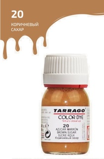 Краситель для всех видов гладких кож Tarrago COLOR DYE 25мл TDC01/020 коричневый сахар