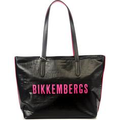 Сумка мужская Bikkembergs E4APWE1B0102B09 black/fuxia New Coated 010