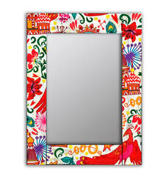 Зеркало настенное Дом Корлеоне Москва 04-0095-80х80 80х80 см, уф печать