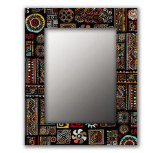 Зеркало настенное Дом Корлеоне Этнический микс 04-0058-65х80 65х80 см, уф печать