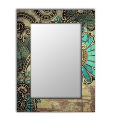 Зеркало настенное Дом Корлеоне Дейзи 04-0062-80х80 80х80 см, уф печать