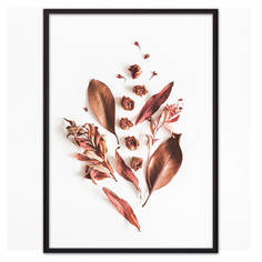 Постер в рамке Гербарий 21х30 см Дом Корлеоне