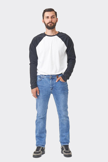 Джинсы мужские F5 9652 синие 31