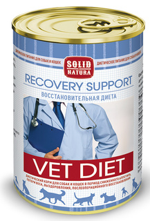 Влажный корм для кошек SOLID NATURA Vet Recovery Support , курица, 340г