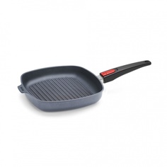 Сковорода-гриль литая квадратная Diamond Lite Induction 1624-1DPI h-4,5, 24x24 см Woll