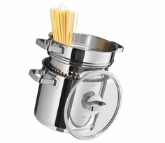 Кастрюля для приготовления макаронных изделий "SAN REMO", KÜCHENPROFI 22см, 7л Kuchenprofi