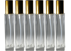 Флакон для духов Aromaprovokator спрей металл золото 50 мл набор 6 штук