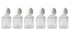 Флакон для духов Aromaprovokator 5 ml крышка роза набор 6 шт