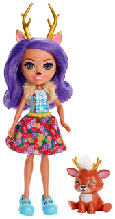 Кукла Enchantimals Mattel с питомцем Данесса Оления