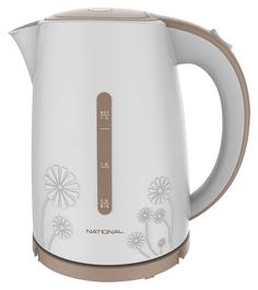Чайник электрический National NK-KE17107 White/Beige