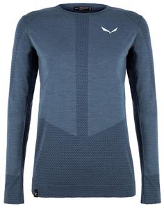 Футболка Salewa 2020-21 Zebru Responsive Long Sleeve Tee Dark Denim, 42/36