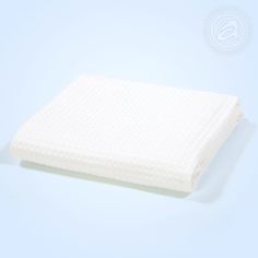 Полотенце вафельное "Белое" 70х140 Банное (пляжное) Артпостель