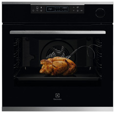Встраиваемый электрический духовой шкаф Electrolux OKC8P31X Black