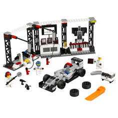 Конструктор LEGO Speed Champions Пункт техобслуживания McLaren Mercedes (75911)