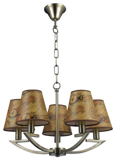 Люстра подвесная Escada Pirates 1021/5 E14*60W Bronze