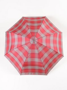 Зонт женский ZEST 53842-Y752 красный/серый