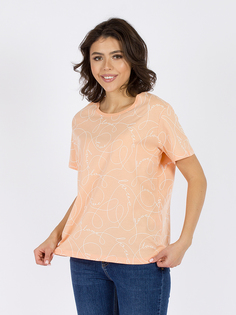 Футболка женская DAIROS GD69300945 оранжевая M