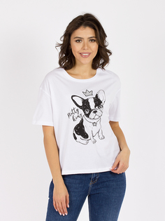 Футболка женская DAIROS GD69300931 белая XL