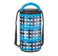 Термо ланч-бокс, Milton, MICROWOW TIFFIN PRO 3, 0,72л, MM45133-BL