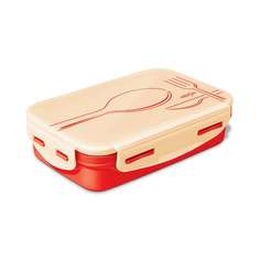 Термо ланч-бокс, Milton, STEELY TIFFIN DELUXE, 0,525л, ML37305-RB