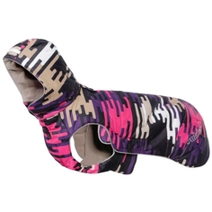 Куртка для собак RUKKA зимняя Розовый пестрый 45см