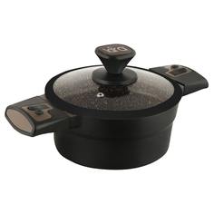 Кастрюля Lara Monaco"Choco" LR02-300 CHOCO 2,5л d20х9,5см съёмные ручки, индукционное дно