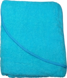 Простыня махровая Baby Swimmer Уголок, 100x100 см бирюзовый