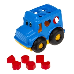 Сортер-автобус Colorplast Бусик №1, в ассортименте