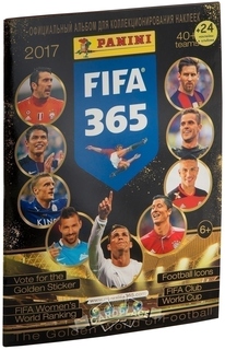 Альбом для наклеек Panini Fifa 365-2017