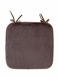 Подушка на стул мех 40х40 см, коричневый LUCKY 8484 P111165