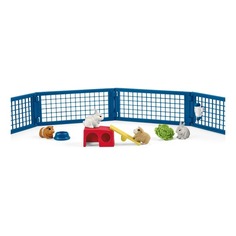 Игровой набор Schleich Клетка для кроликов и морских свинок