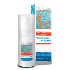 Дезодорант для ног Dr. Arsenin Super Dry Foot 50 мл Dr.Arsenin