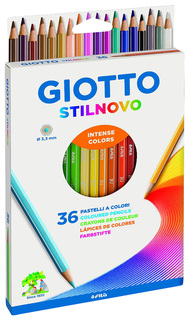 Набор цветных карандашей GIOTTO Stilnovo 256700
