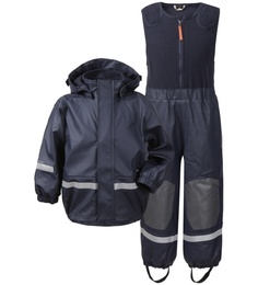 Комплект куртка + полукомбинезон для детей Didriksons цв. синий р-р. 104
