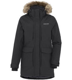 Парка для девочек Didriksons цв. черный р-р. 140