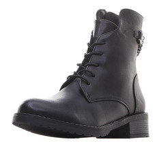 Ботинки для девочек ZENDEN, цв. черный, р-р 33