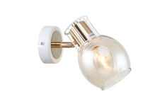 Настенный светильник Escada 1137/1A E14*40W White/Gold