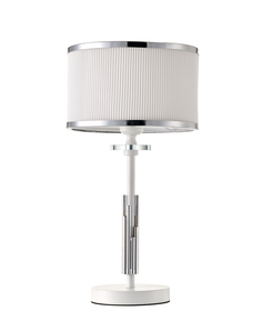 Настольный светильник Escada 10156/T E27*60W Matt white/Chrome