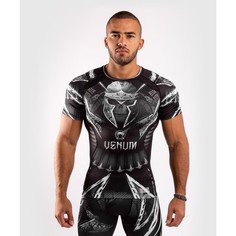 Рашгард Venum Gladiator 4.0 Black/White S/S