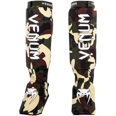 Защита голени и стопы Venum Kontact, forest camo, One Size