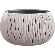 Кашпо для цветов Prosperplast SANDY Bowl, мокко, DSK370-7529U