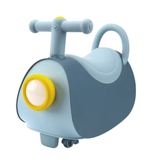 Детская каталка-толокар Arolo Little Hero 3в1 с безопасными колесами, цвет голубой